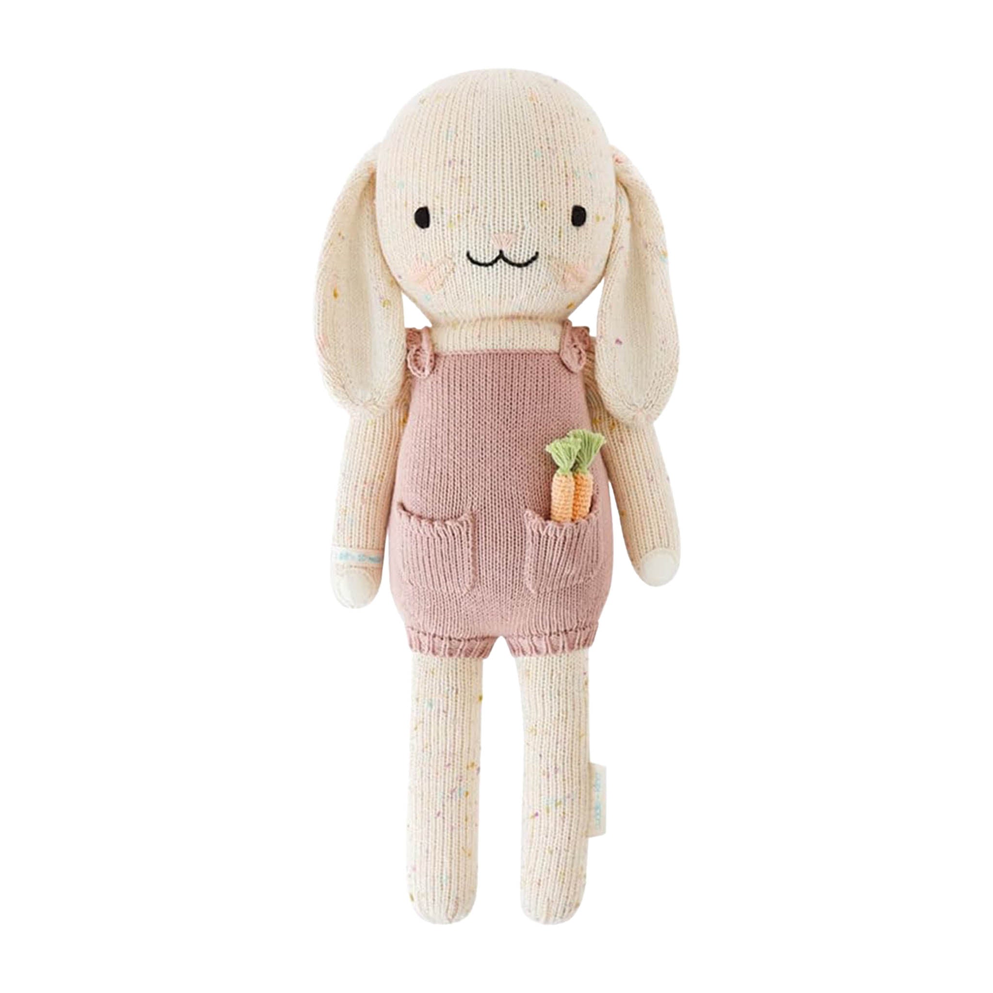 Harper The Bunny Hand Knit Cuddle + Kind Doll with Personalized Bag