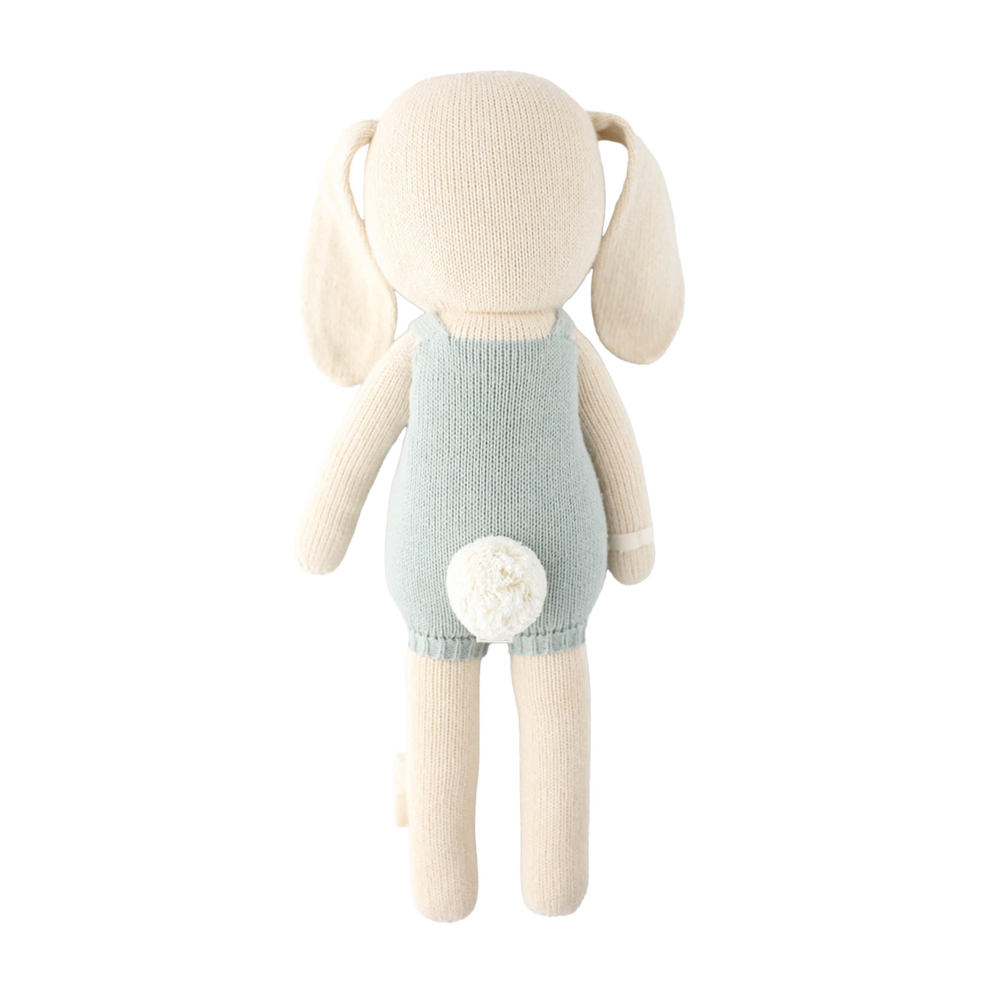 Henry The Bunny- Hand Knit Cuddle + Kind Doll with Personalized Bag