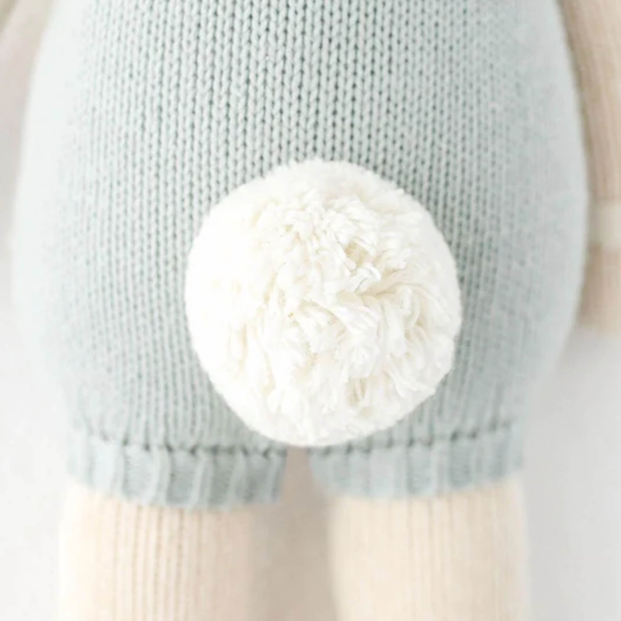 Henry The Bunny- Hand Knit Cuddle + Kind Doll with Personalized Bag