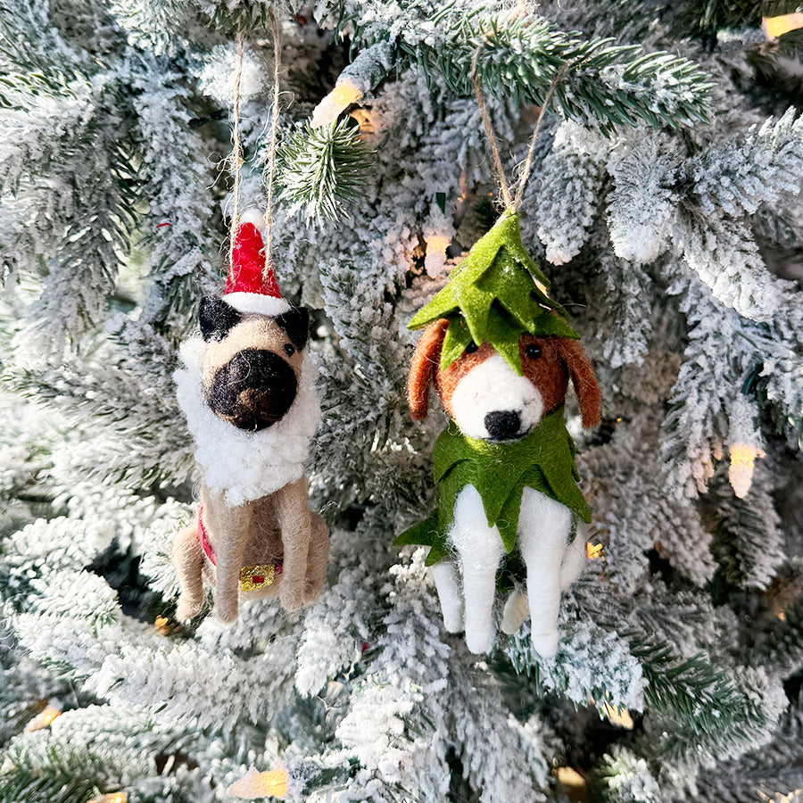 Holiday Dogs Ornament