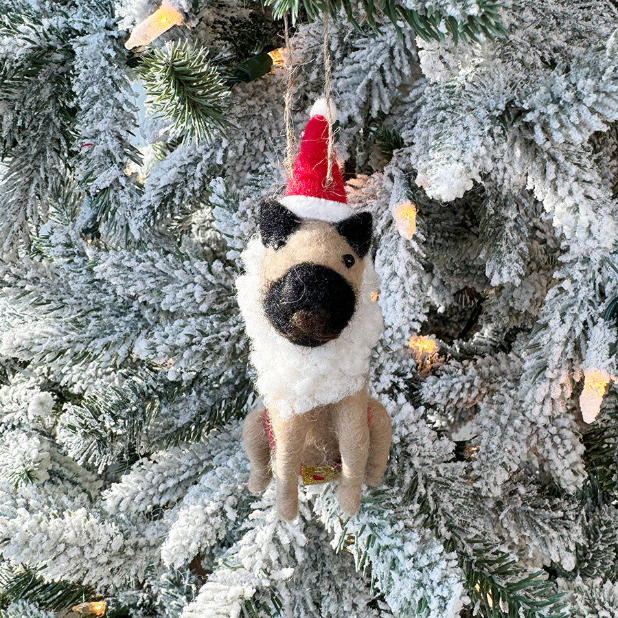 Holiday Dogs Ornament