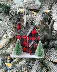 Our First Home Light up House Personalized Ornament