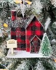 Our First Home Light up House Personalized Ornament