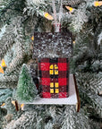 Our First Home Light up House Personalized Ornament