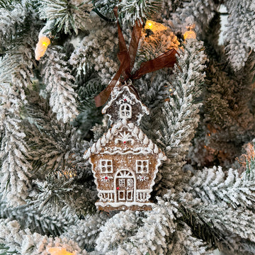 Gingerbread Home Cookie Ornament