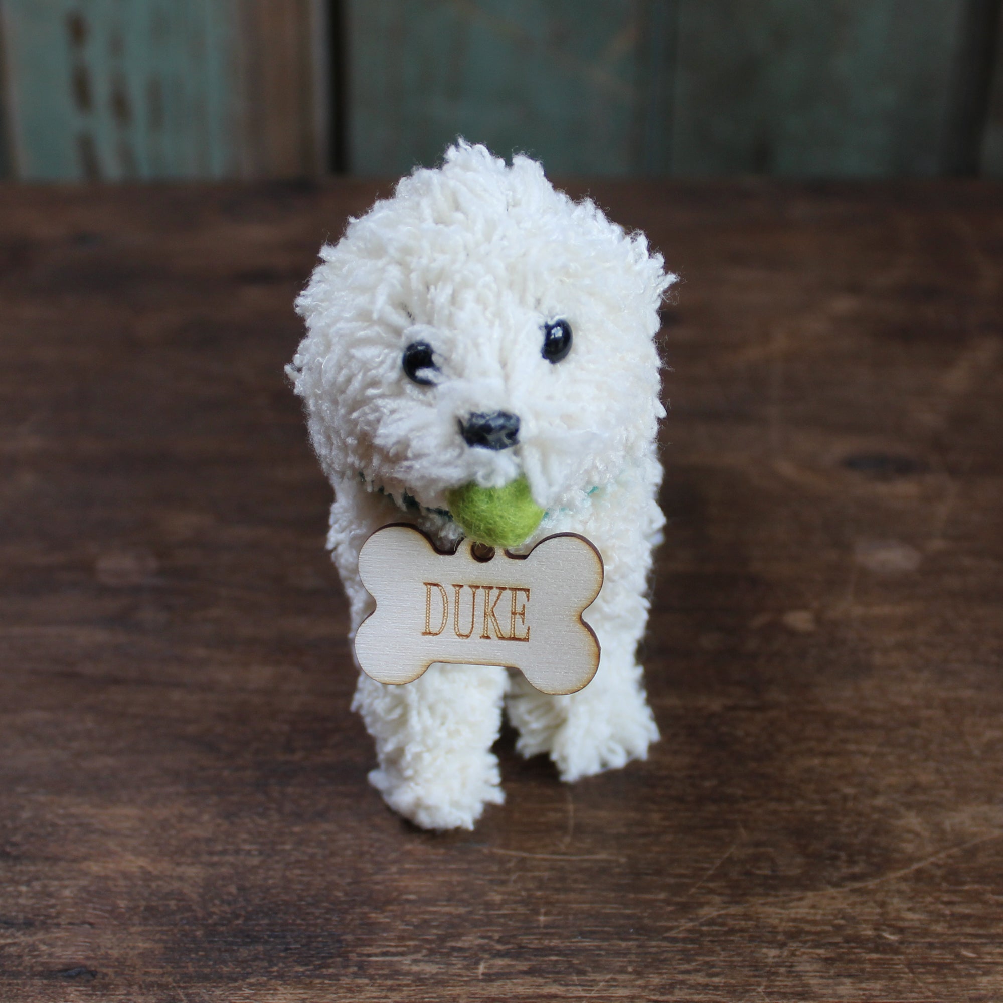 Fetch Personalized Doodle Ornament