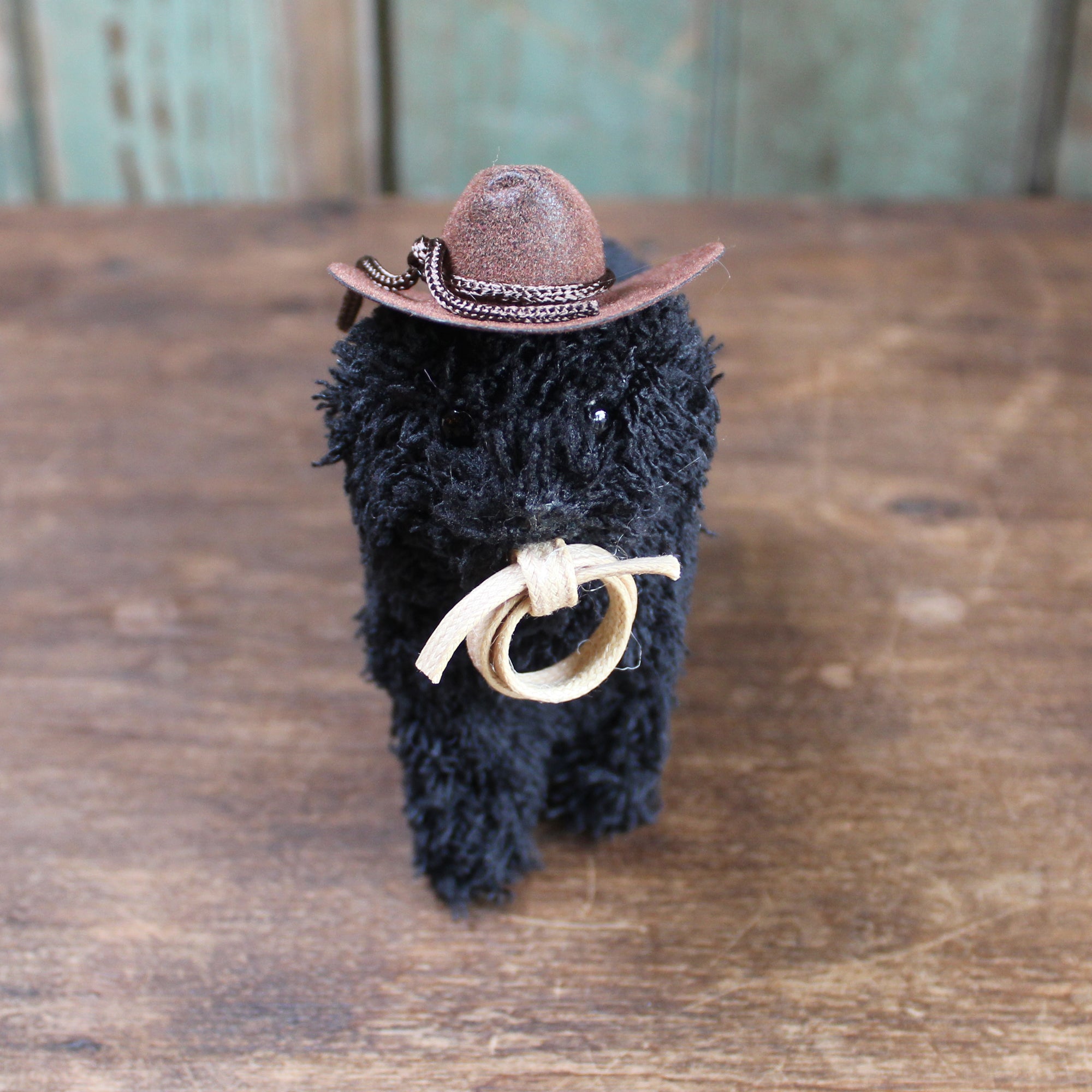 Cowboy Doodle Dog Ornament