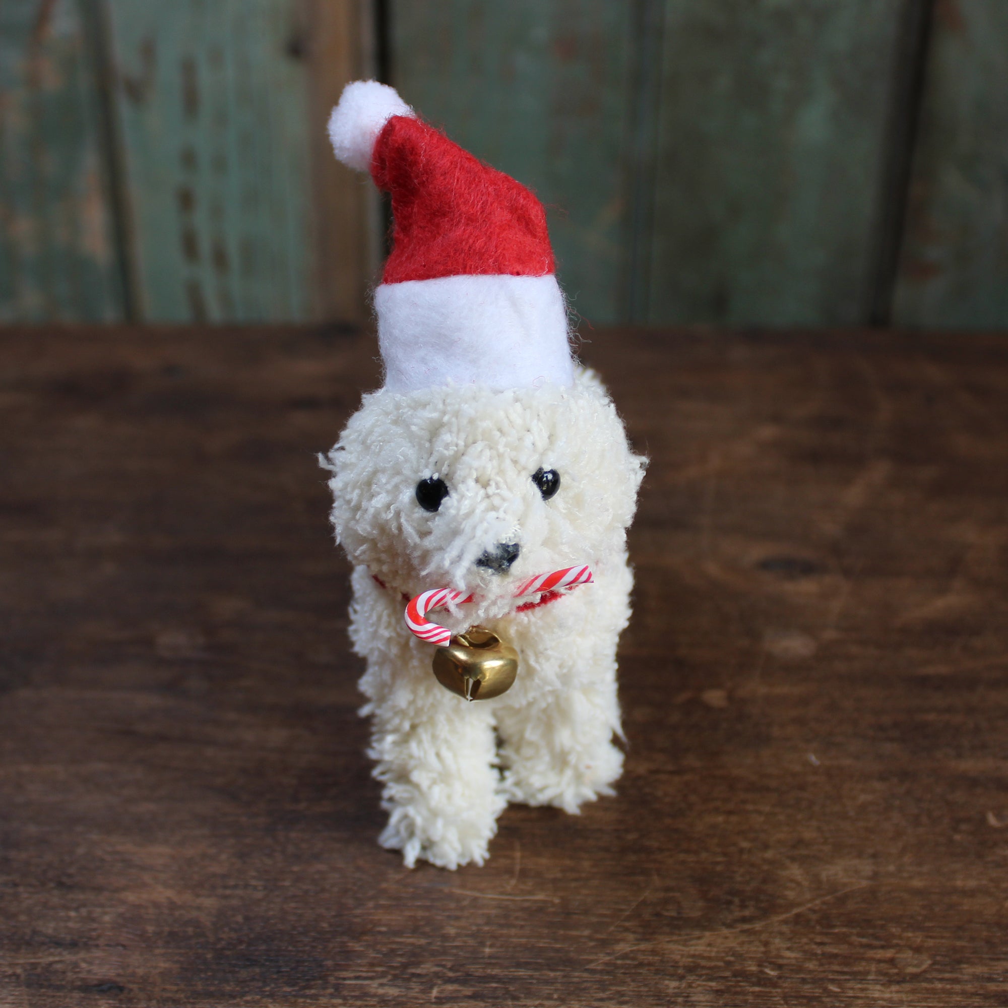 Santa Claus Doodle Dog Ornament