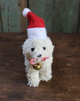 Santa Claus Doodle Dog Ornament