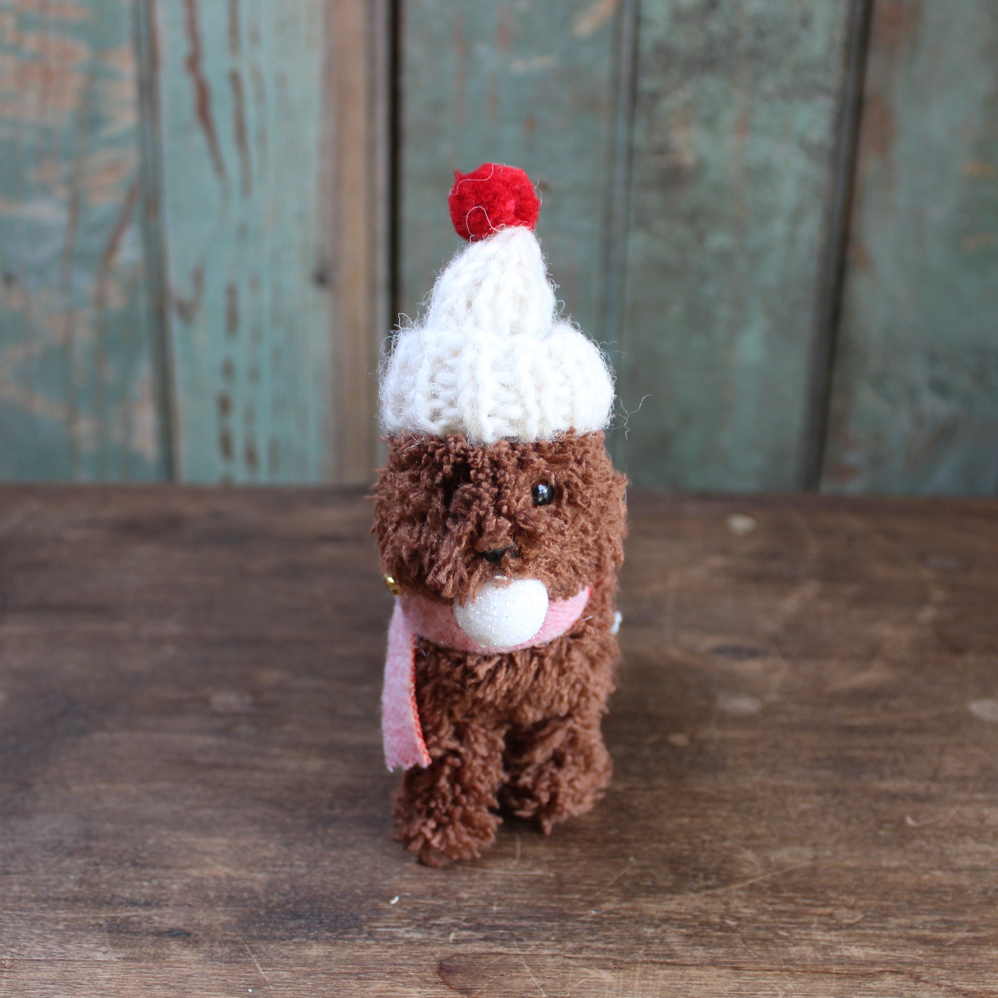 Snow Doodle Dog Ornament