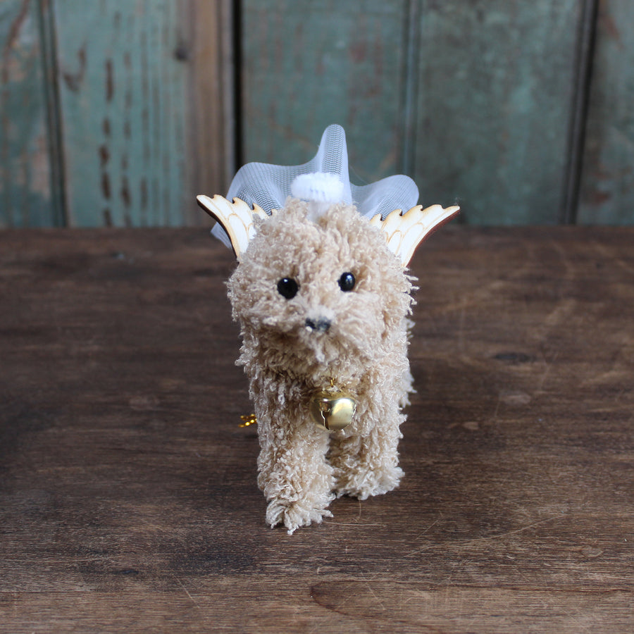 Angel With Wings Doodle Dog Ornament