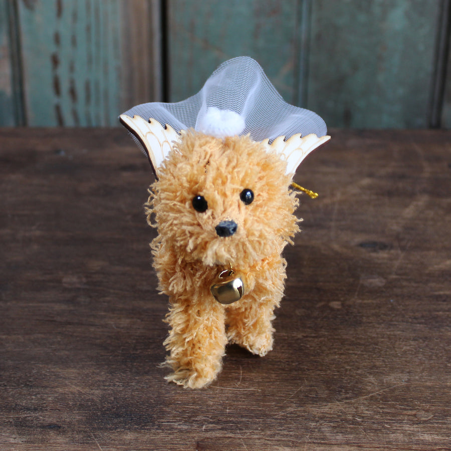 Angel With Wings Doodle Dog Ornament