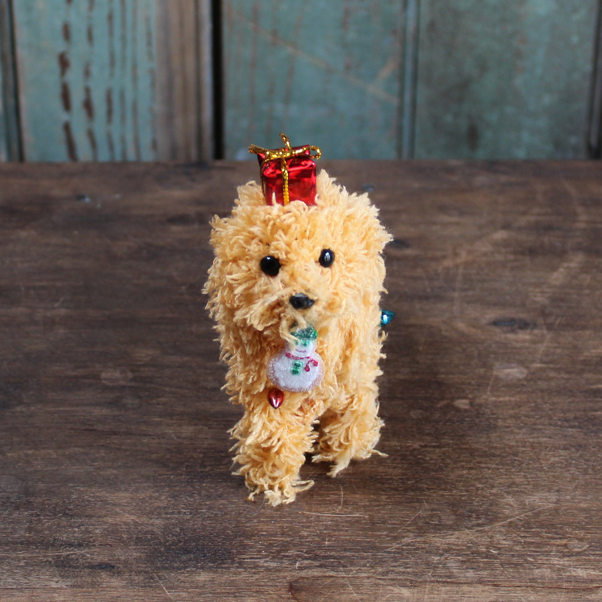 Naughty Doodle Dog Ornament