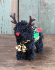 Reindeer Jingle Bells Doodle Ornament