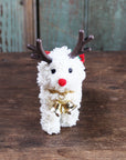 Reindeer Jingle Bells Doodle Ornament