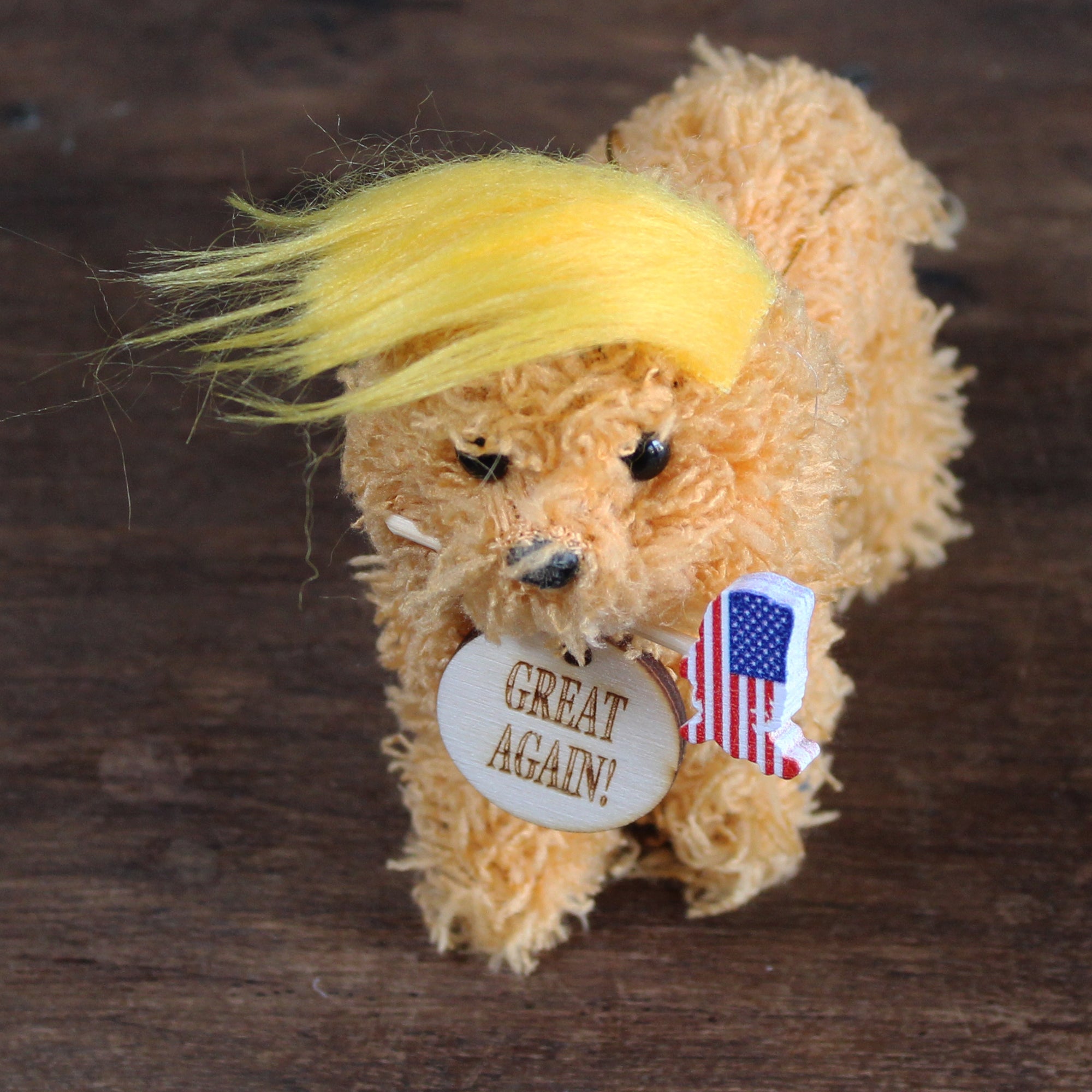 Trump Presidential Doodle Ornament