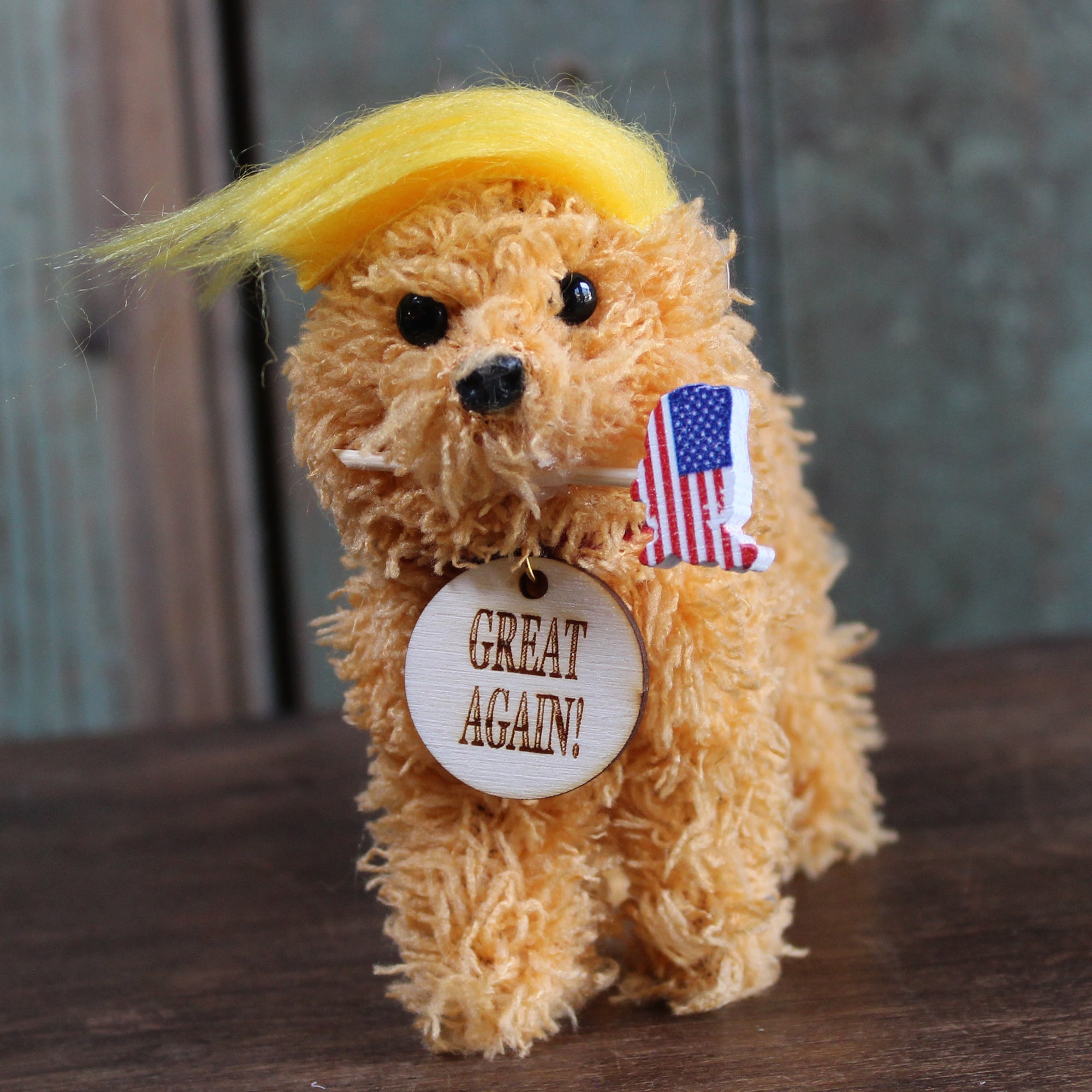 Trump Presidential Doodle Ornament