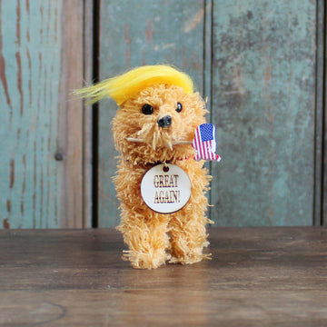 Trump Presidential Pup Doodle Ornament