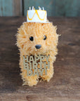 Happy Birthday Doodle Dog Ornament in Gift Box