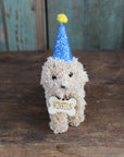 Happy Birthday Doodle Dog Ornament in Gift Box