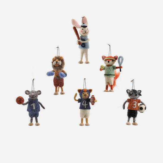 Sports Animals Ornament