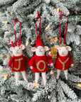 Joy Mouse Ornament (Set of 3)