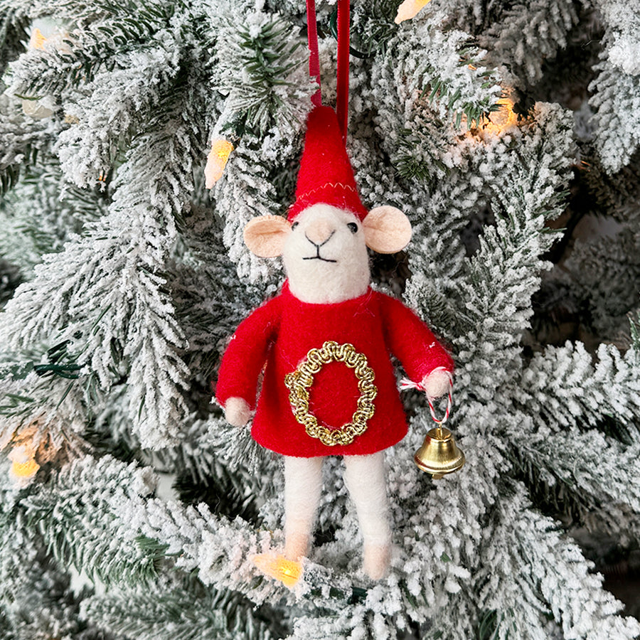 Joy Mouse Ornament (Set of 3)