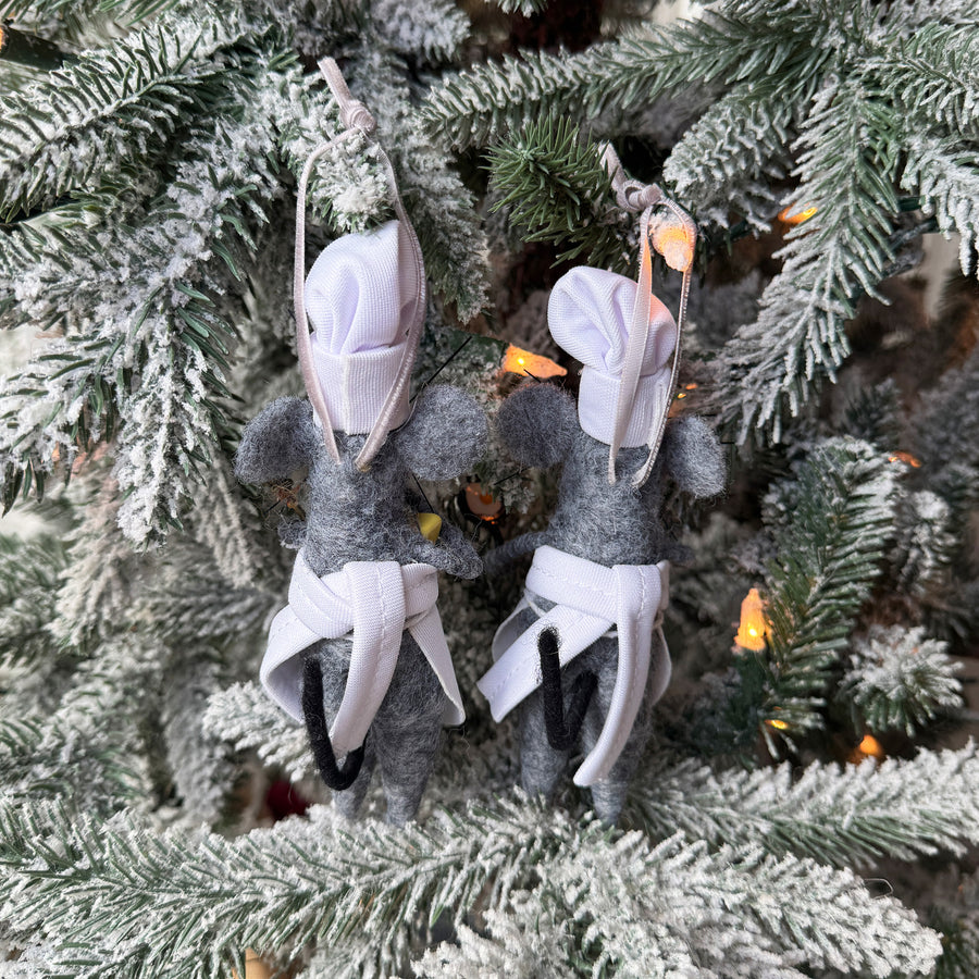 Kitchen Mouse Ornament