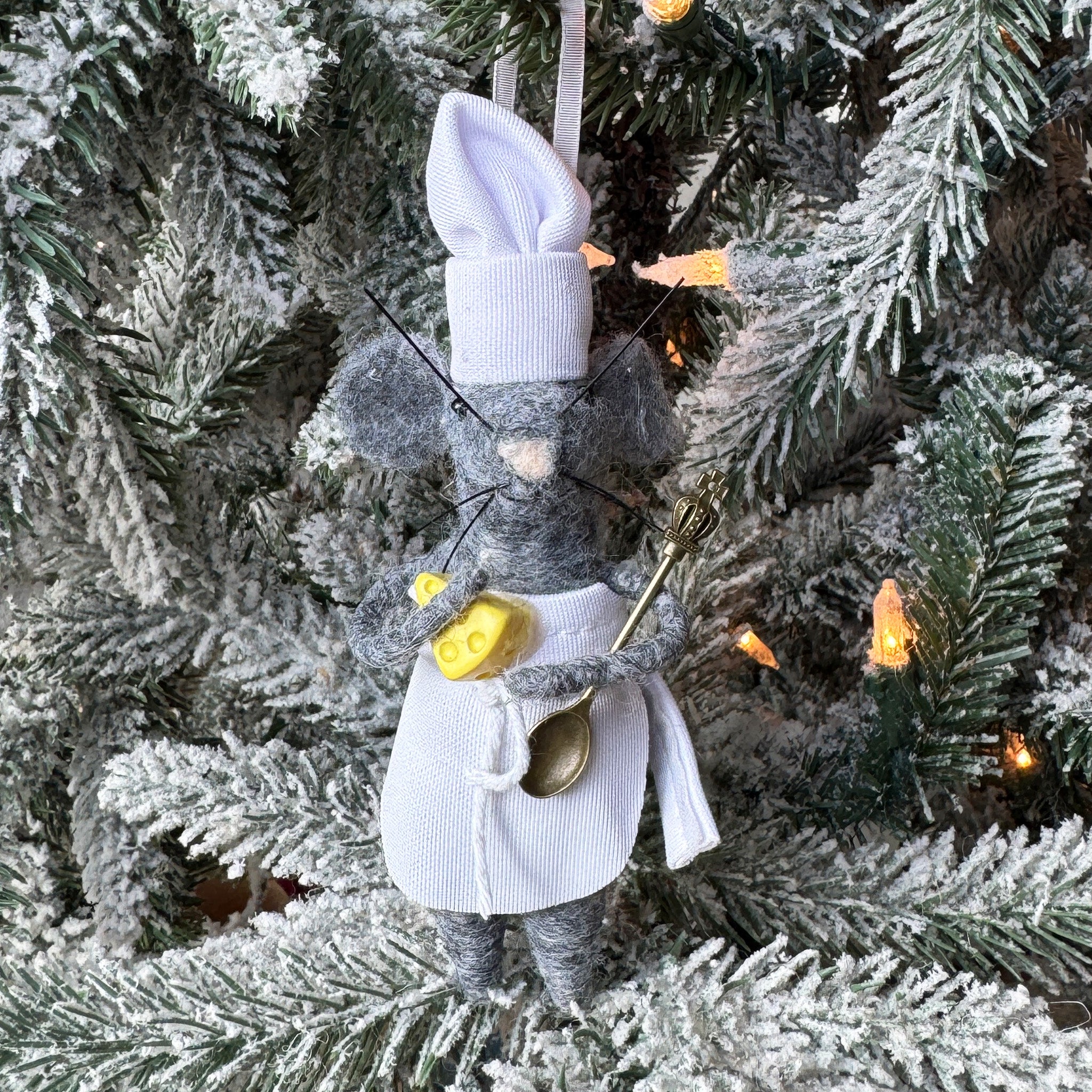 Kitchen Mouse Ornament