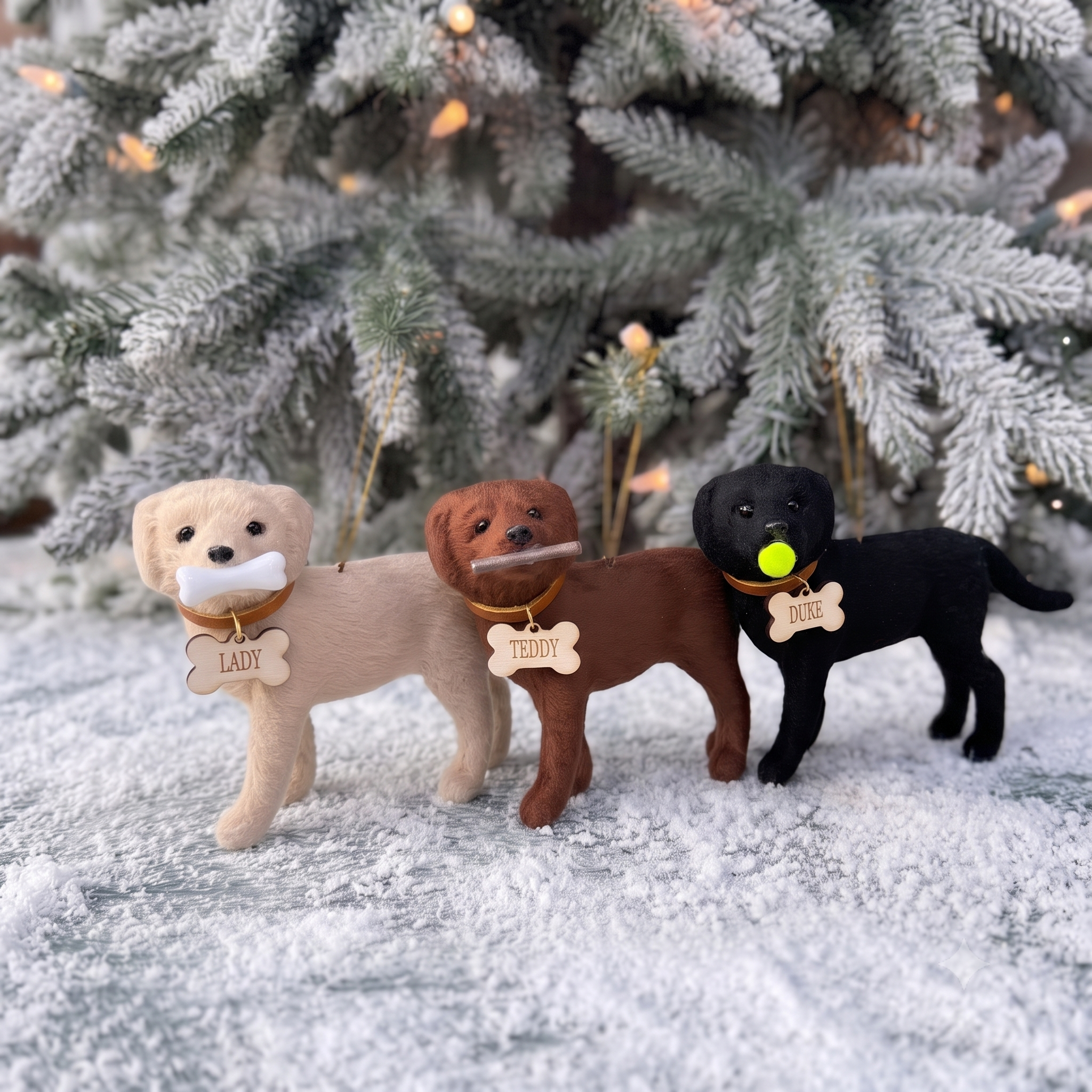 Personalized Labrador Retriever Ornament