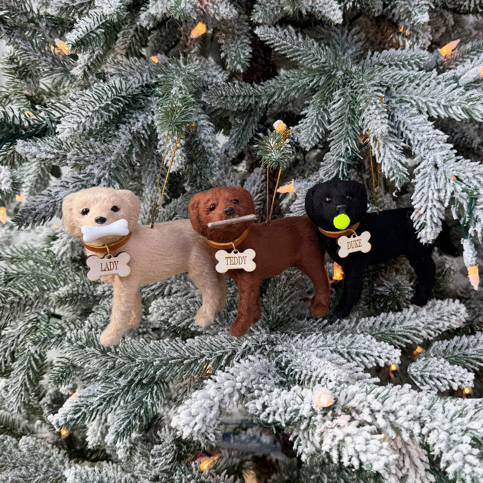 Personalized Labrador Retriever Ornament