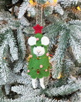 Lit Christmas Tree Mouse Ornament