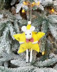 Lit Star Mouse Ornament