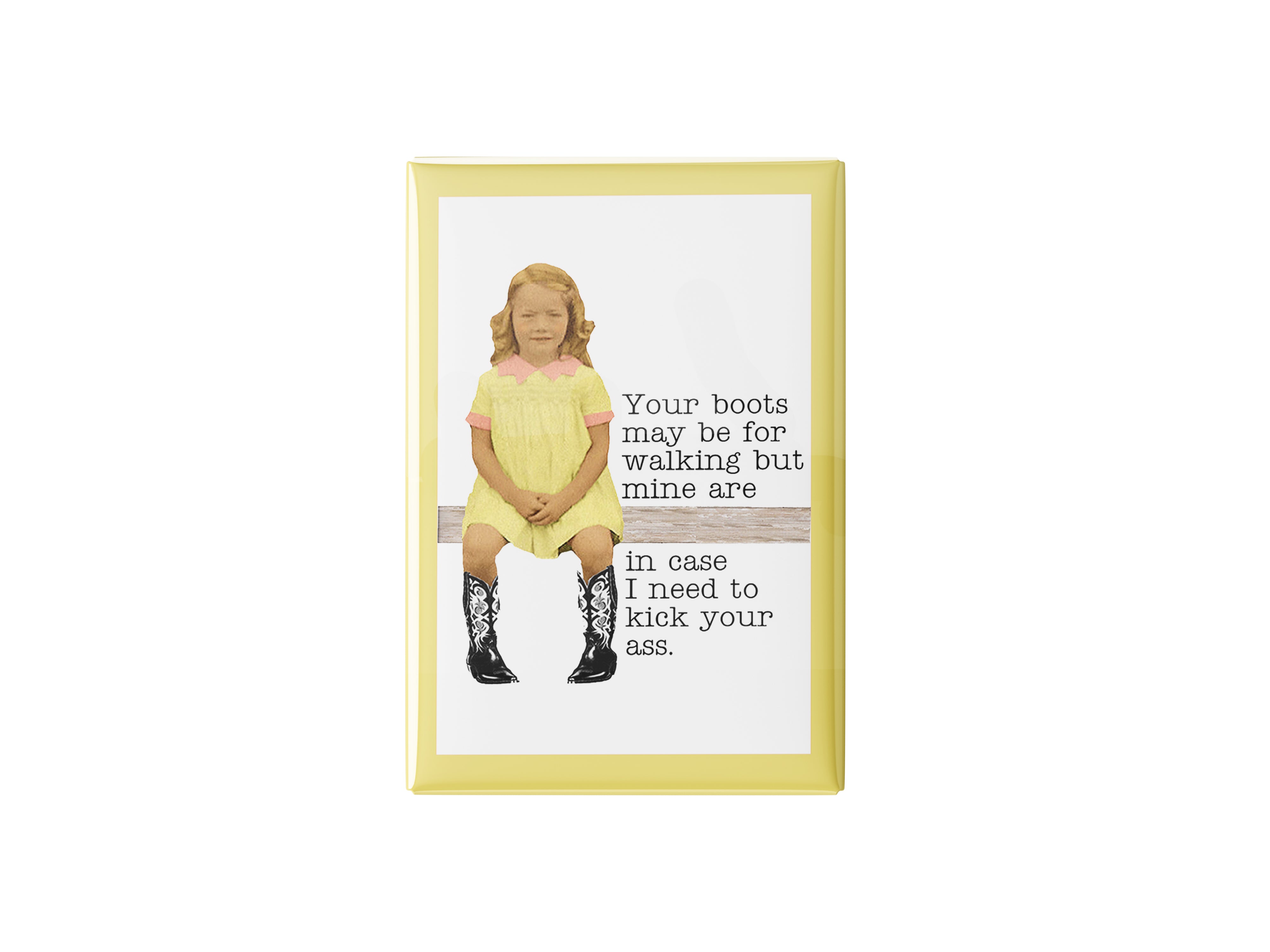 Boots Kitchen Magnet