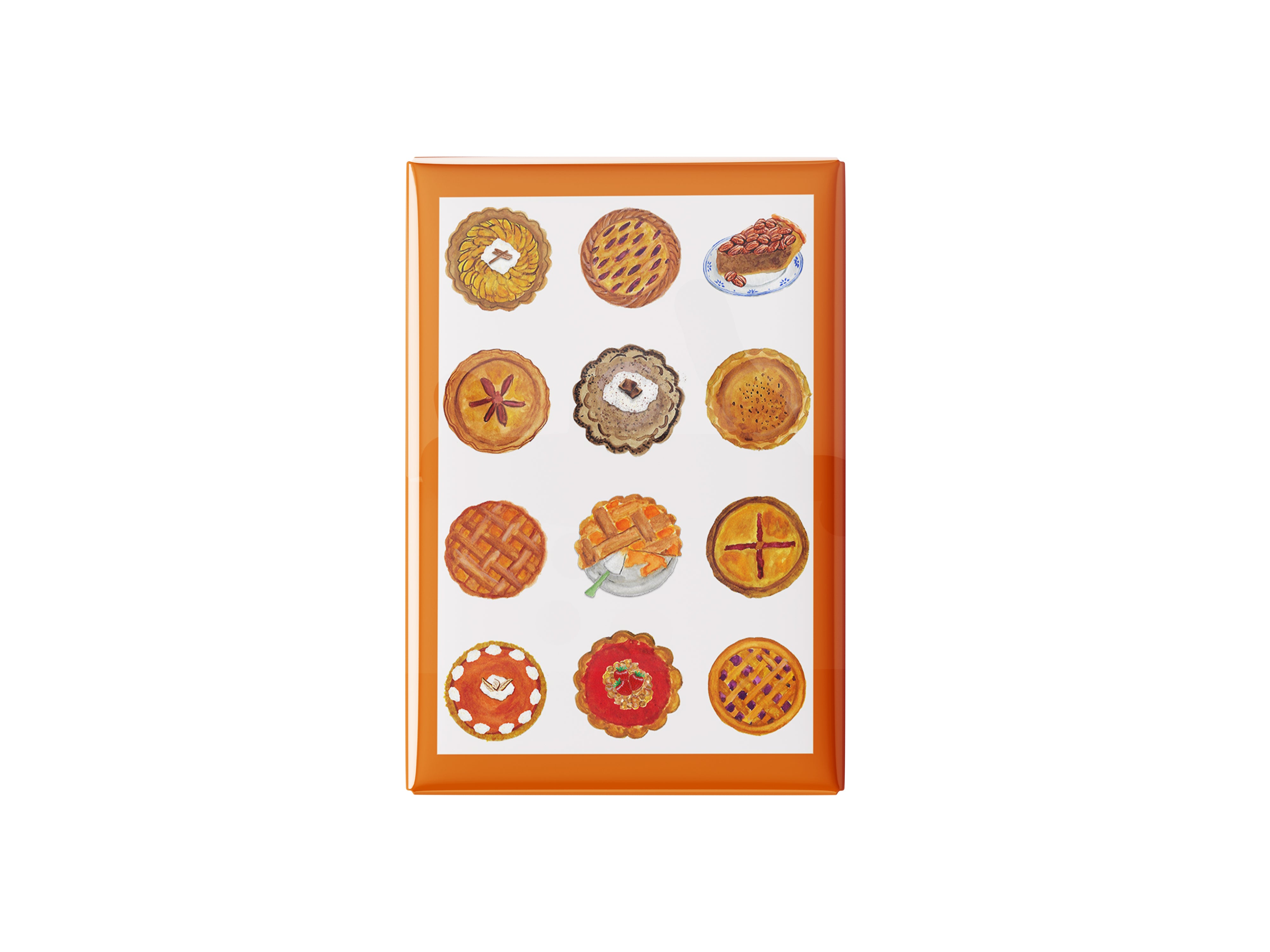 Pie Collage Kitchen Magnet
