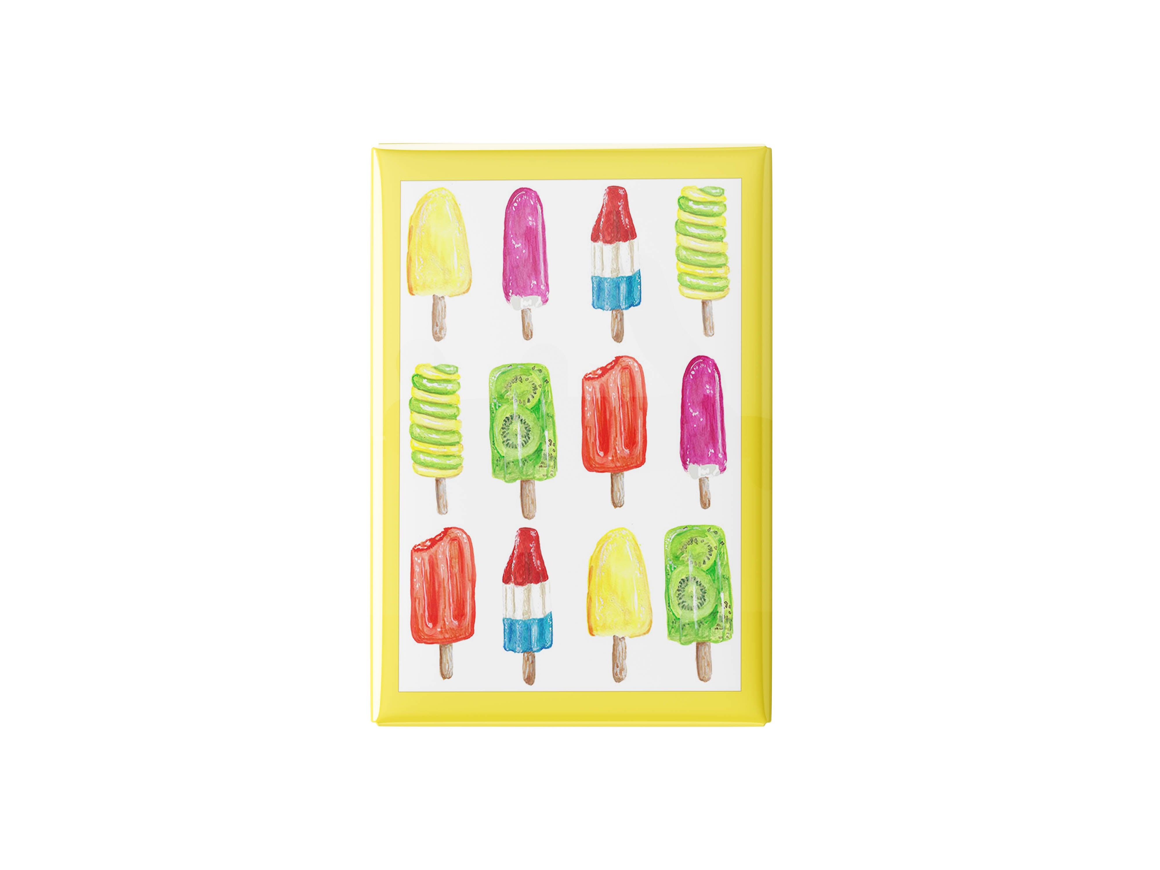 Popsicles Summer Kitchen Magnet