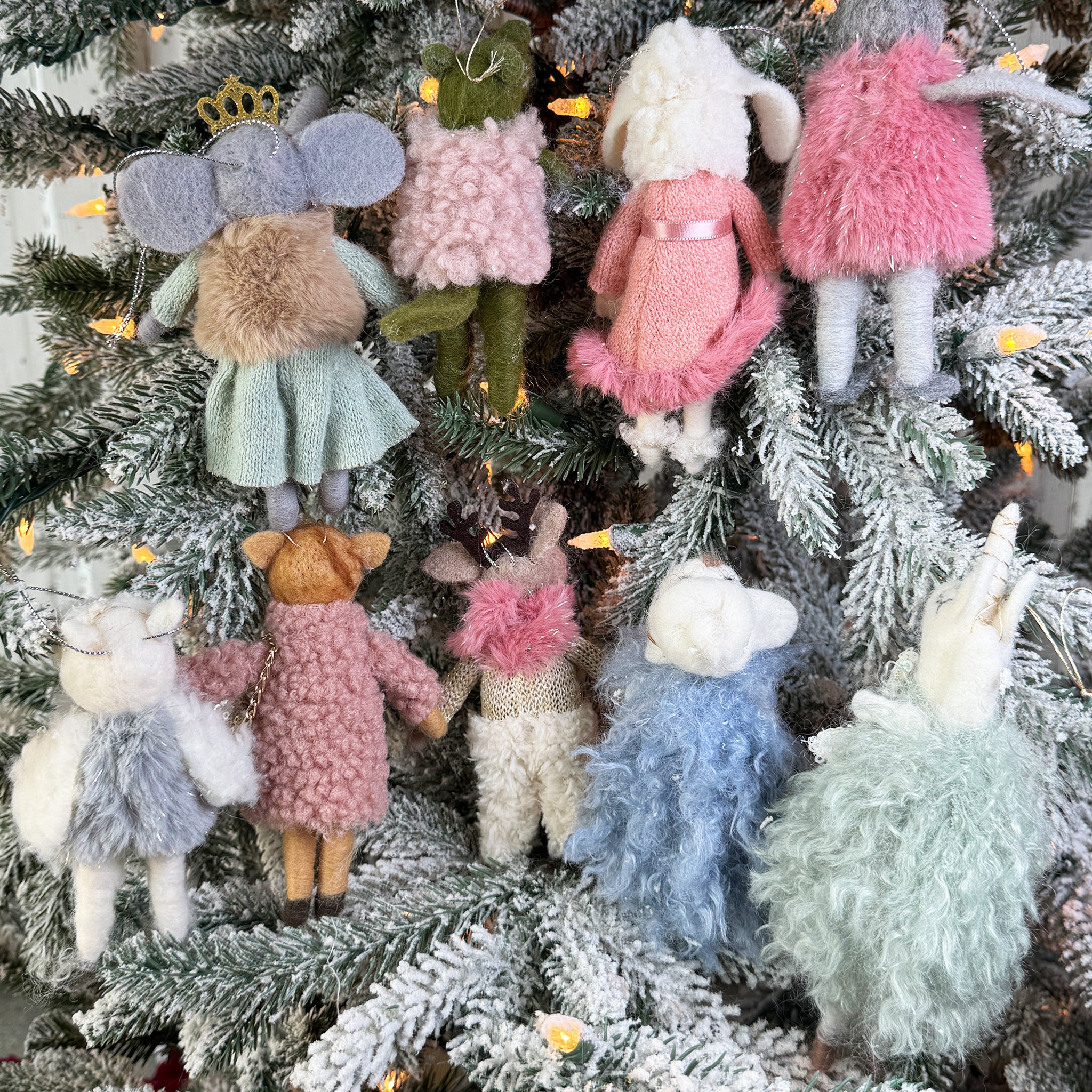 Magic Christmas Animals Ornament