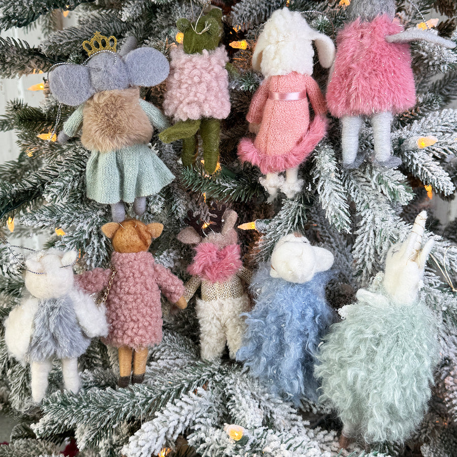 Magic Christmas Animals Ornament