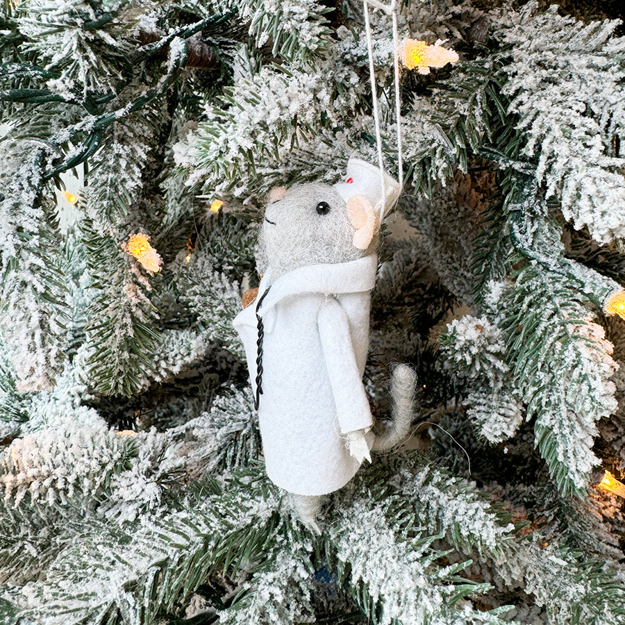 Medical Mouse Ornament