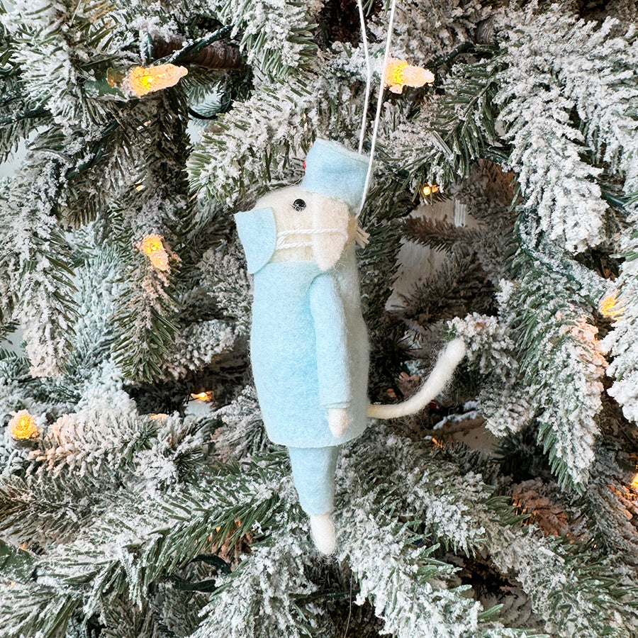 Doctor Dog Ornament