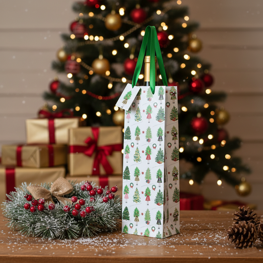 Merry Everything... Wine Gift Bag