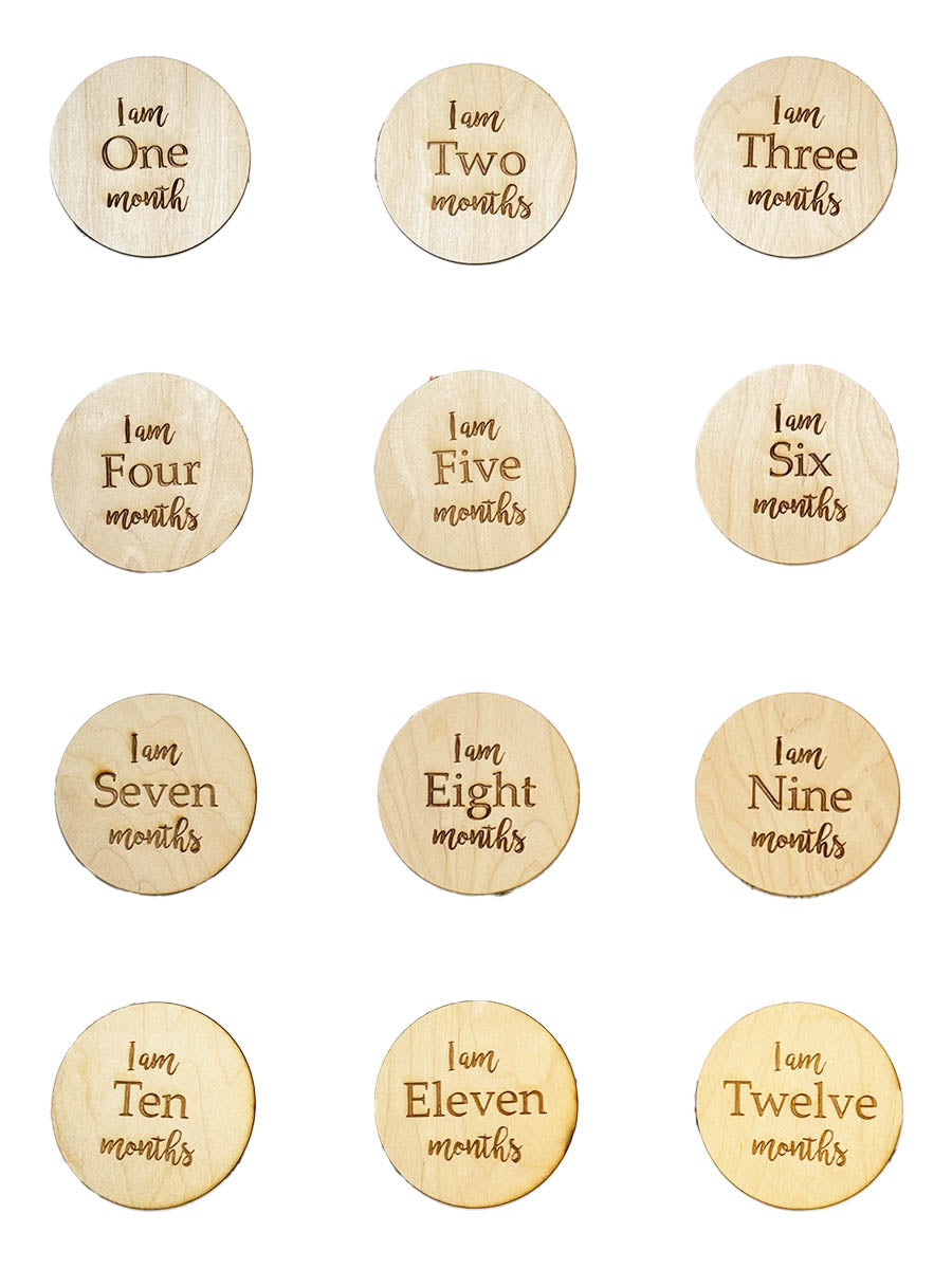 Monthly Milestone Baby Blanket