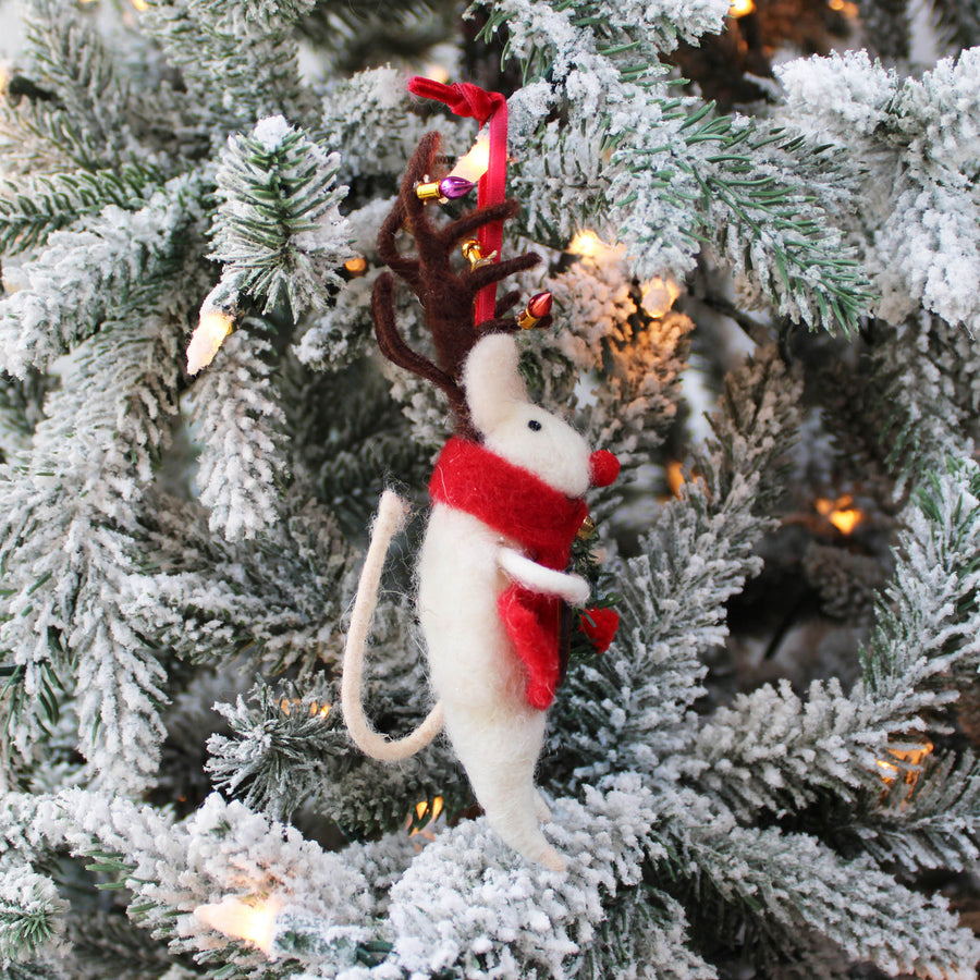 Reindeer Joy Mouse Ornament