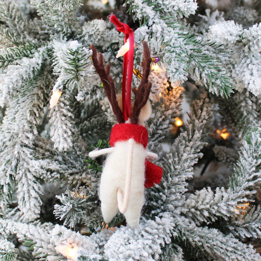 Reindeer Joy Mouse Ornament