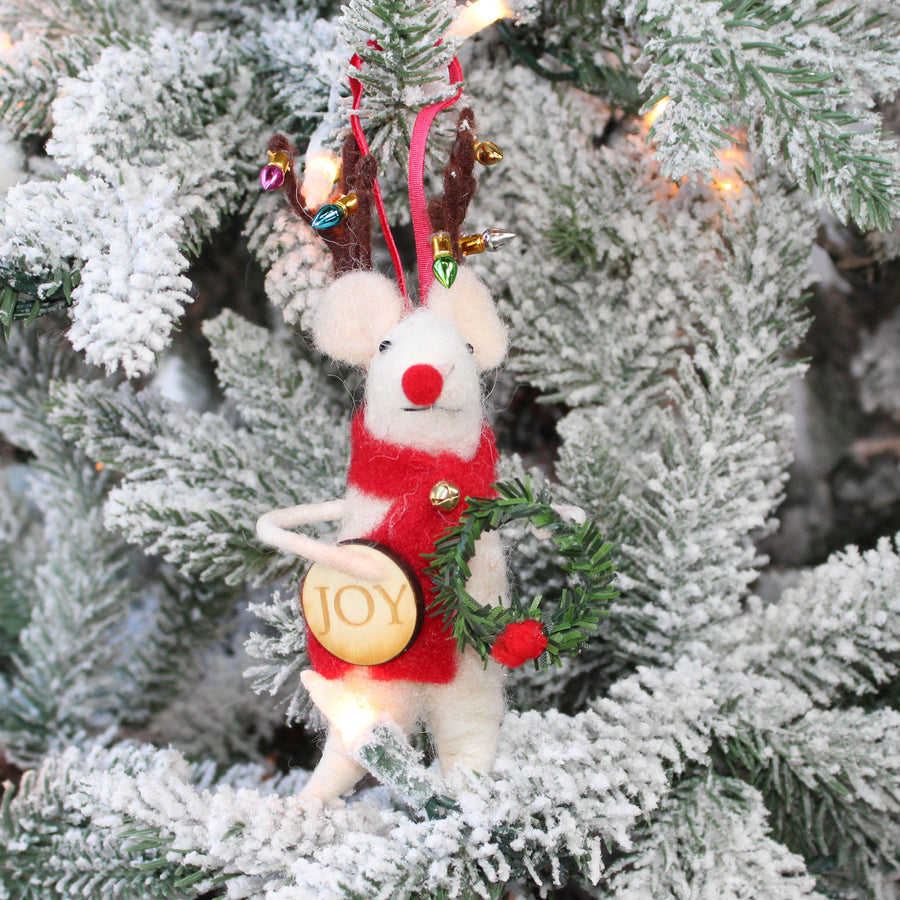 Reindeer Joy Mouse Ornament