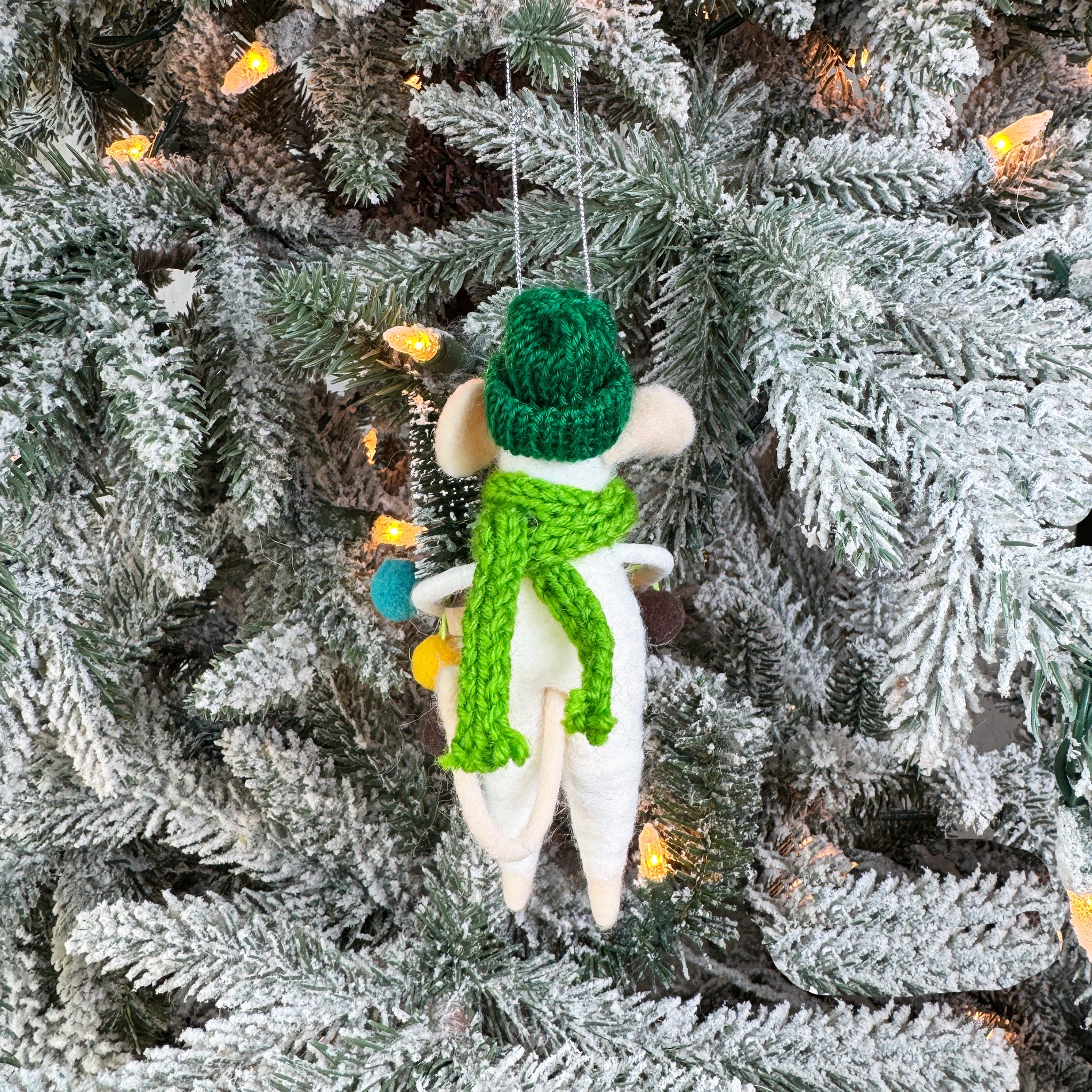 Christmas Mouse with Tree