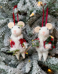 Mr. & Mrs. Claus Mouse Ornament