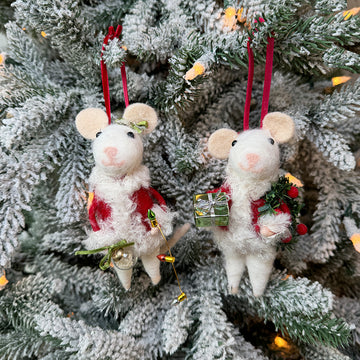 Mr. & Mrs. Claus Mouse Ornament