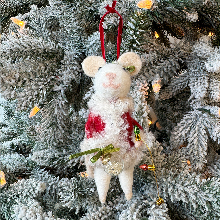 Mrs. Claus Mouse Ornament