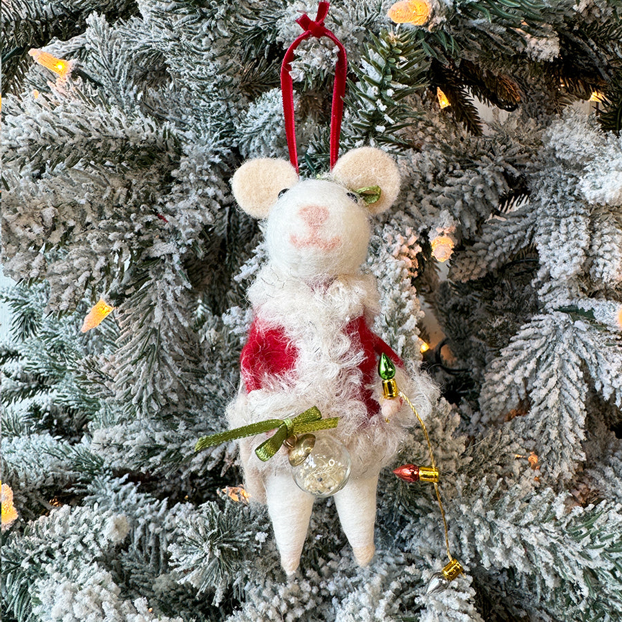 Mr. & Mrs. Claus Mouse Ornament